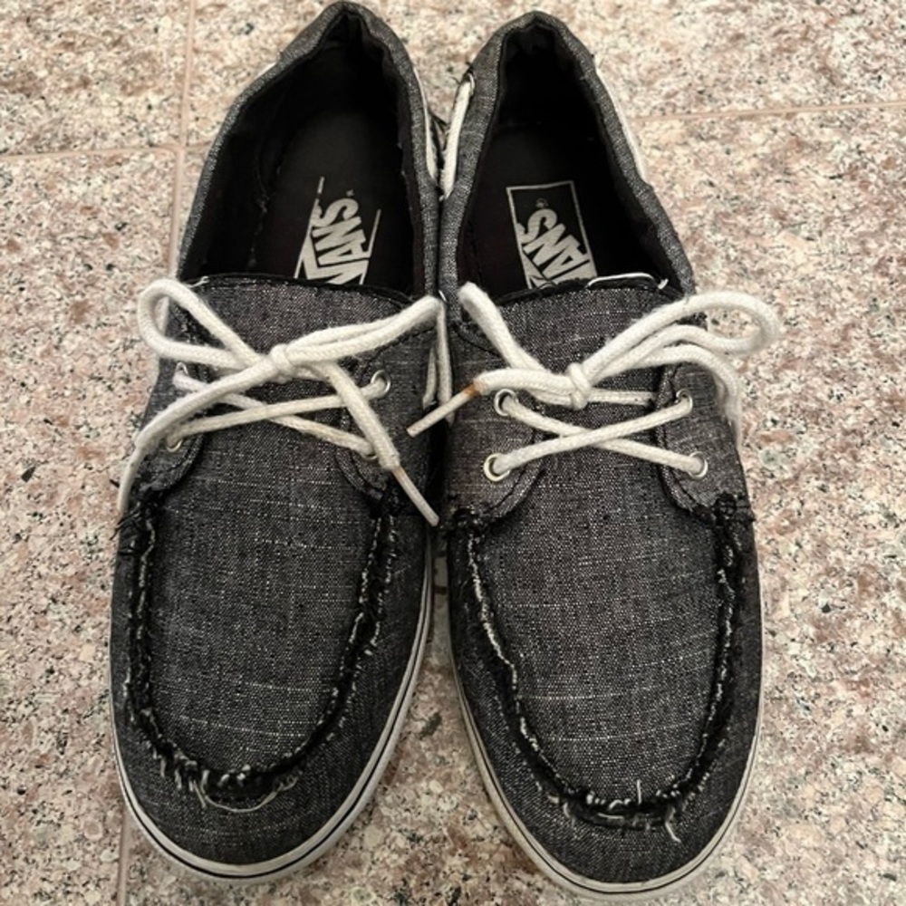 Vans Zapato Del Barco Boat‎ Shoes Women’s Size 6 - Picture 4 of 11